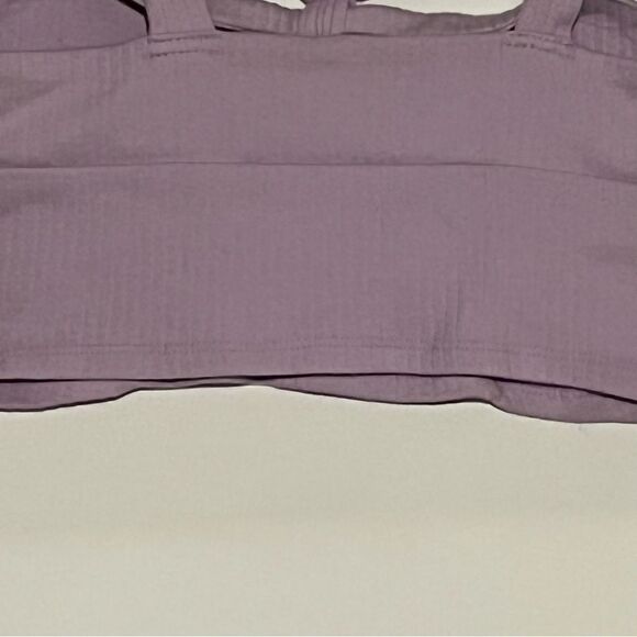 Women's Pacsun PAC Cares Purple Crop Top - Picture 5 of 7